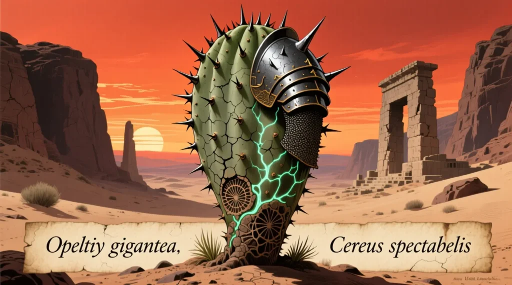 Spiky & Fierce Cactus Scientific Names