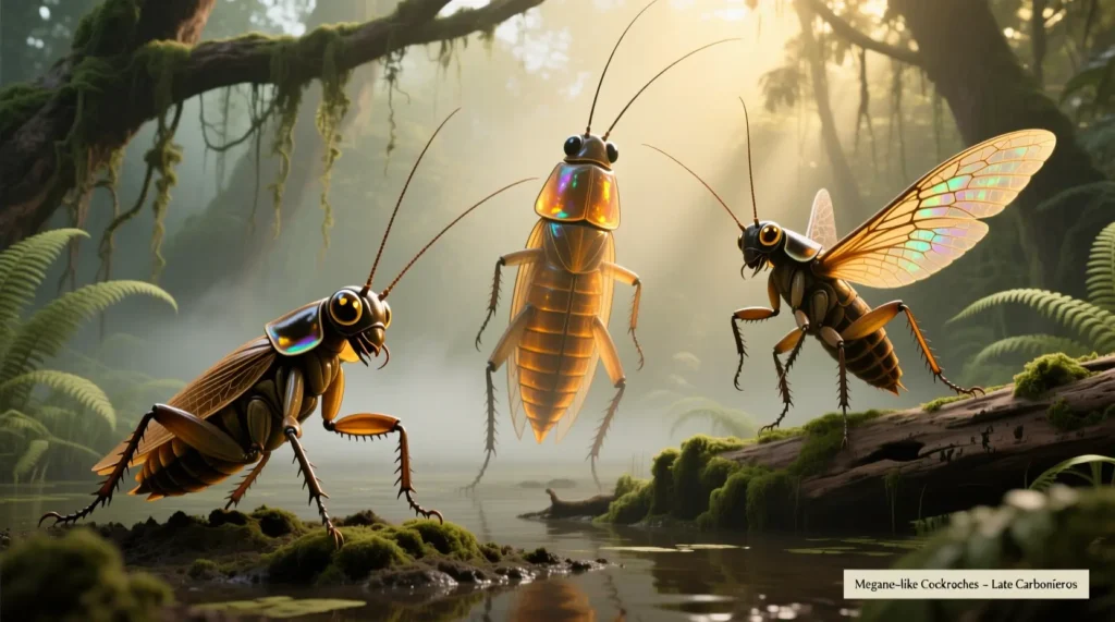 Ancient & Early Giant Cockroaches