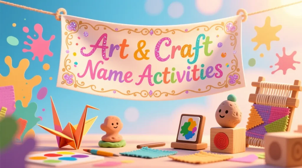 Art & Craft Name Activities