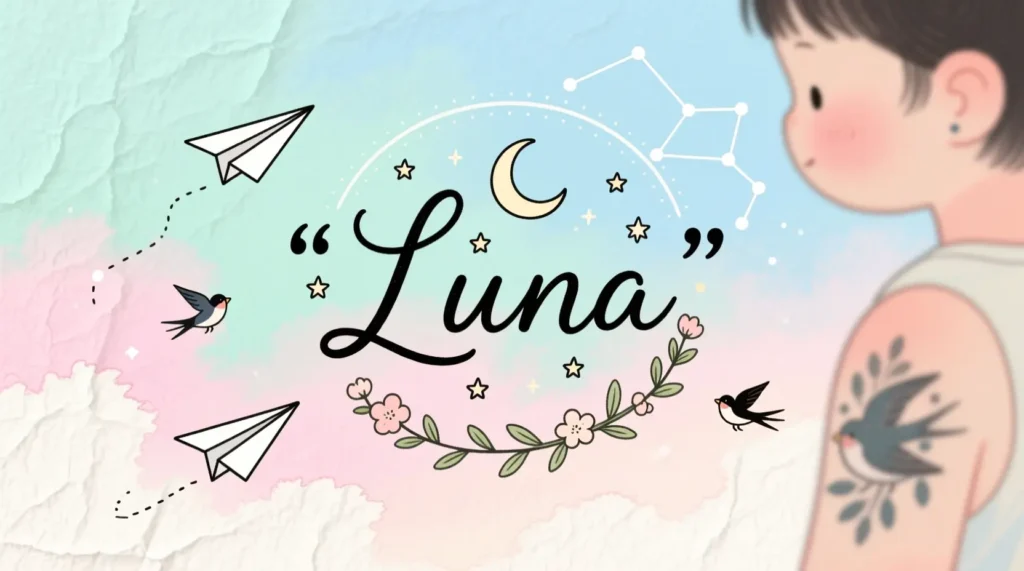 Artistic & Creative Name Tattoos