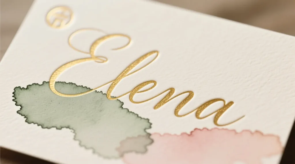 Artistic Name Labels