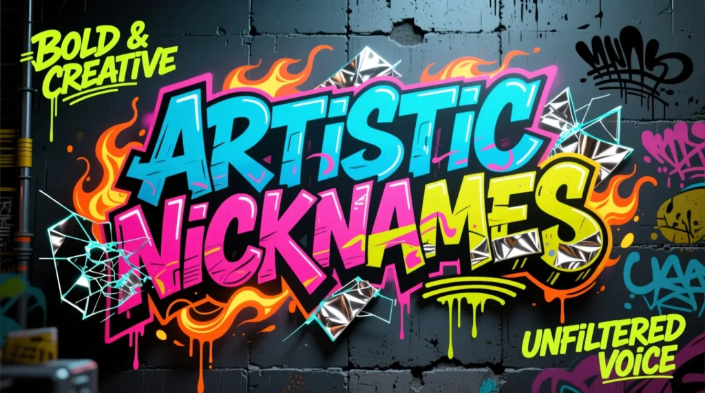 Artistic Nicknames: Bold & Creative