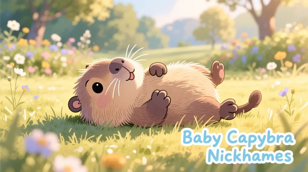 Baby Capybara Nicknames