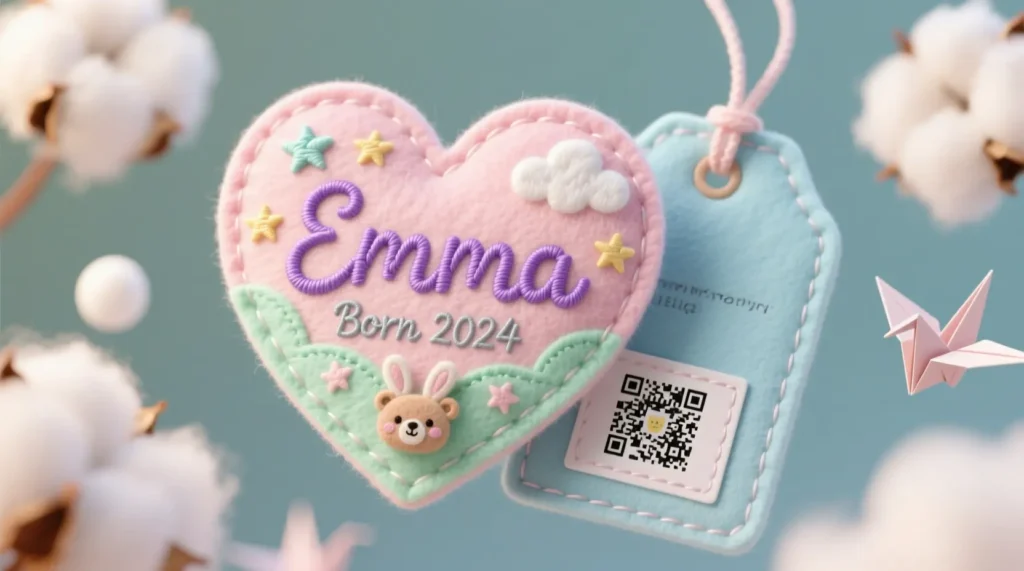 Baby-Friendly Name Tag Ideas