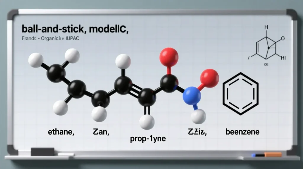 Basic Organic Compounds of IUPAC Names