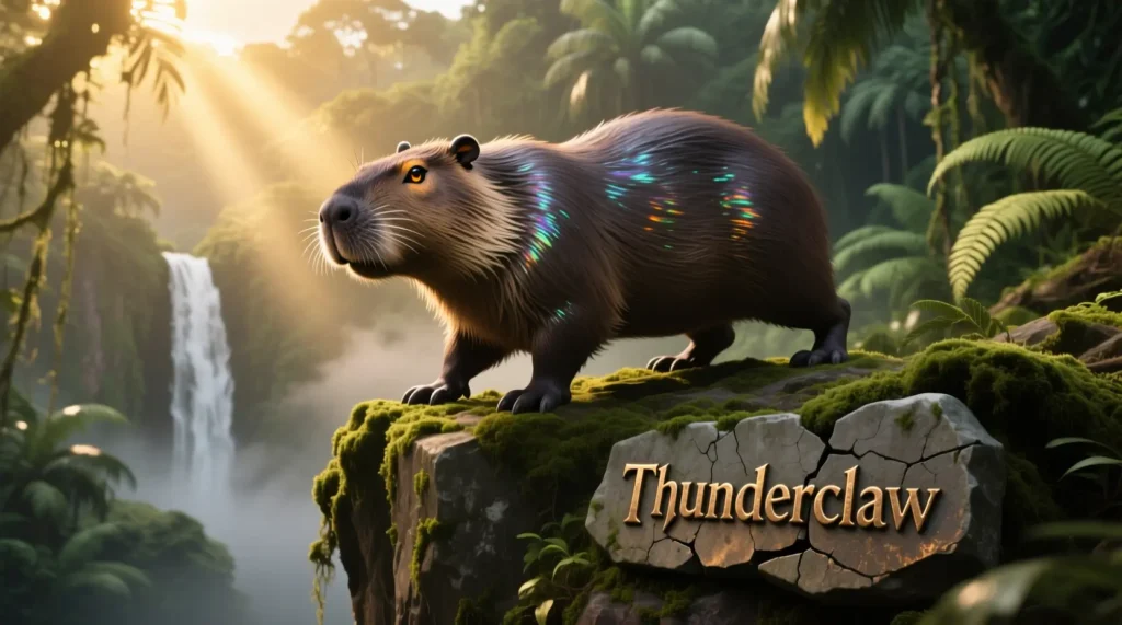 Cool & Powerful Capybara Names