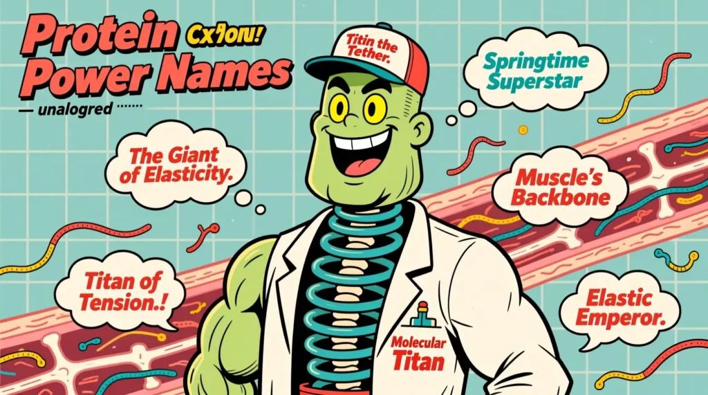 Creative Nicknames for Protein Titin