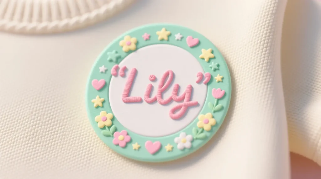 Cute Iron On Name Labels for Clothing