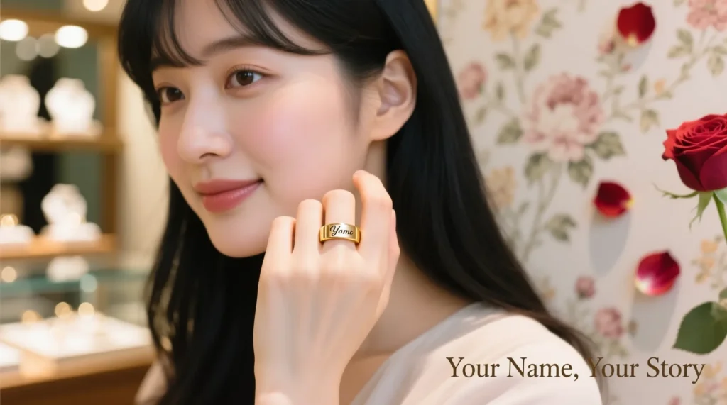 Cute Name Rings for Women