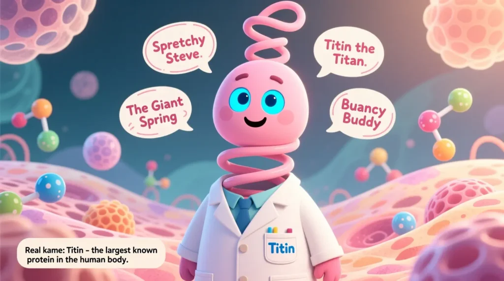 Cute Nicknames for Protein Titin