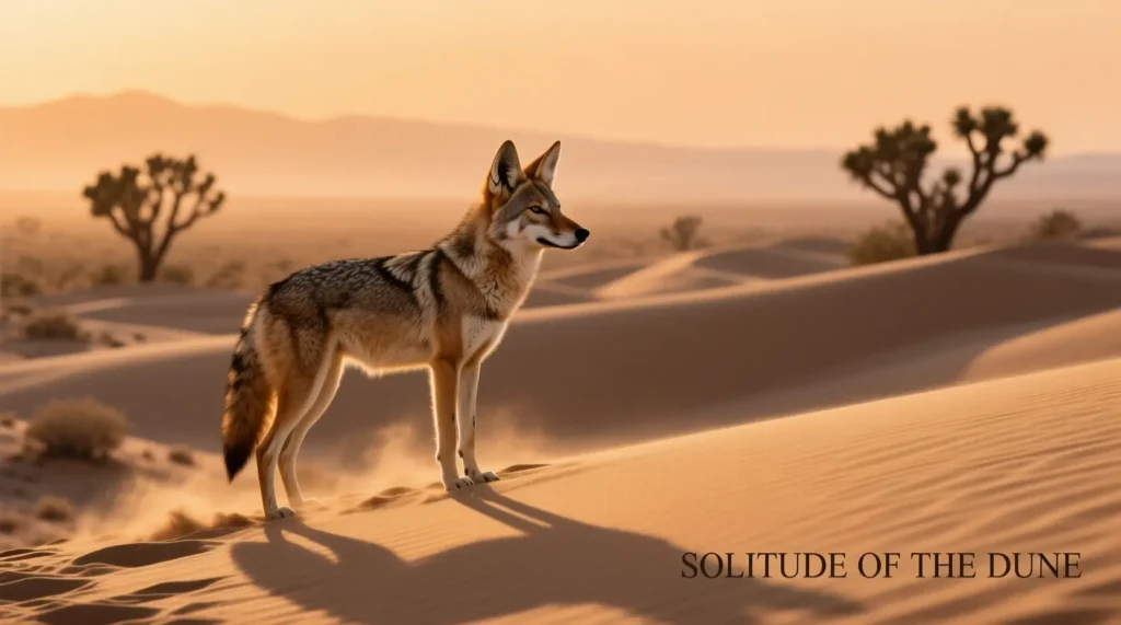 Desert-Themed Coyote