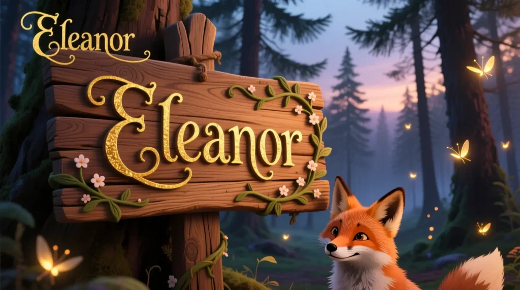 Fairy Tale Wooden Name Signs