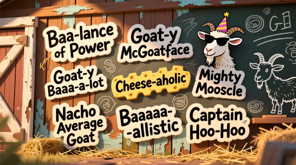 Funny Goat Names