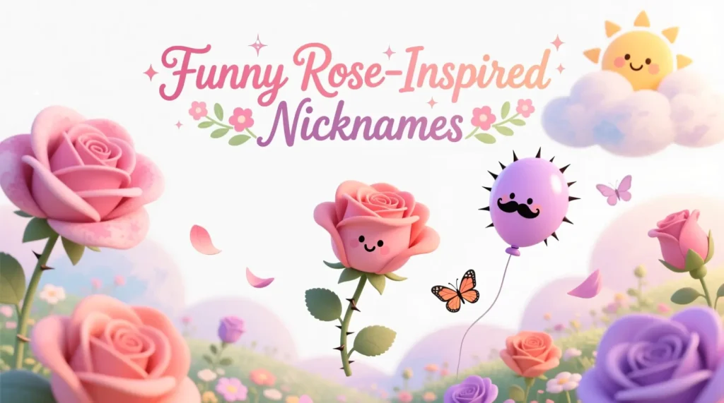 Funny Rose-Inspired Nicknames