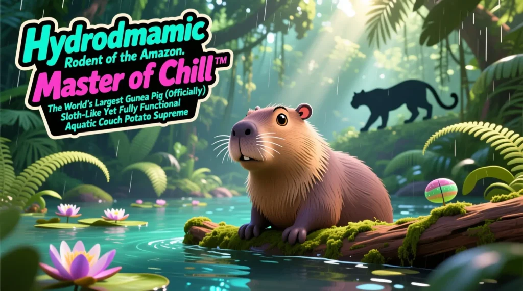 Funny Scientific Nicknames for Capybara