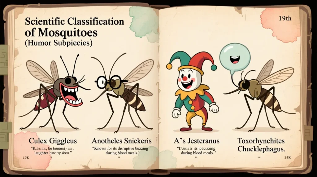 Funny Scientific-Style Names of Mosquito 