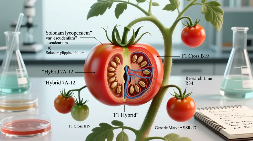 Hybrid & Research Tomato Scientific Names