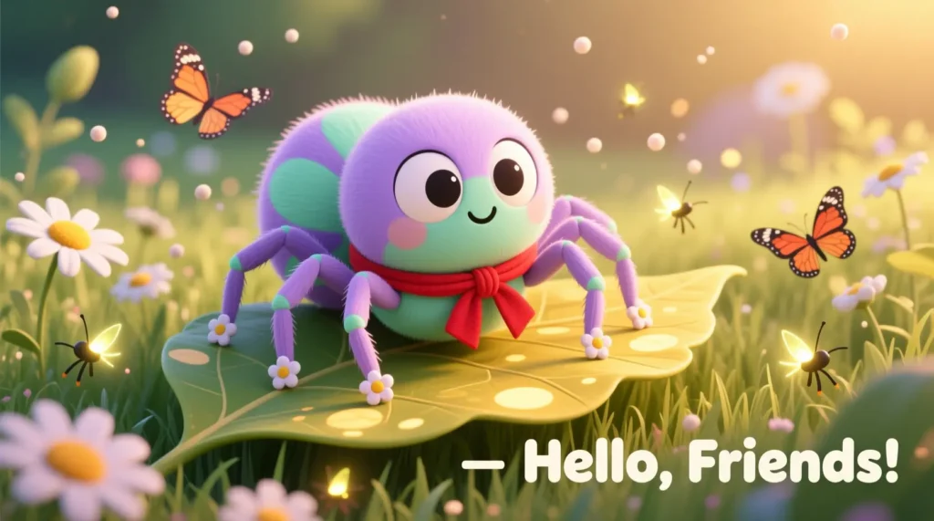 Kids-Friendly Spider