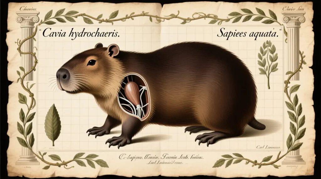 Latin-Style Creative Scientific Names Capybara