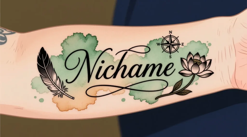 Meaningful Nickname Tattoo Designs