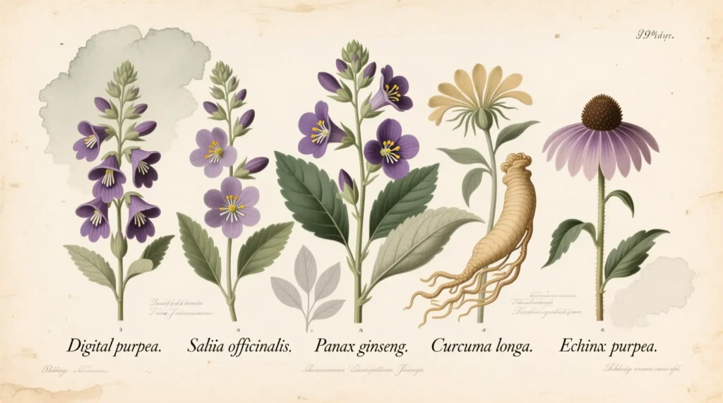 Medicinal Flowers and Scientific Names