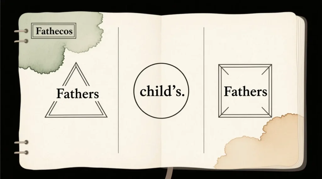 Minimalist 3 Kid Name Tattoo Dads