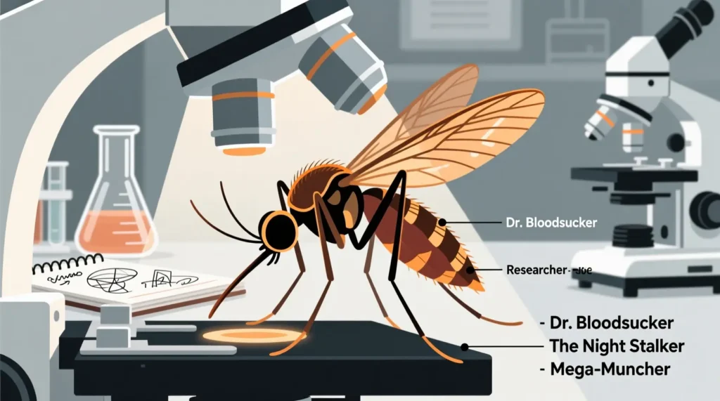 Mosquito Nicknames Used in Science Labs