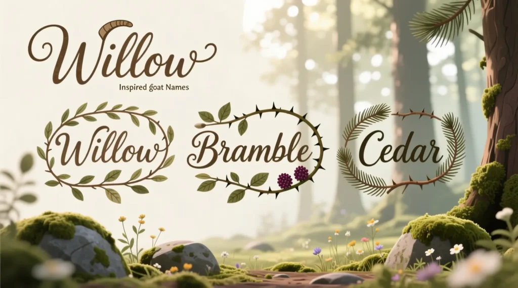 Nature-Inspired Goat Names