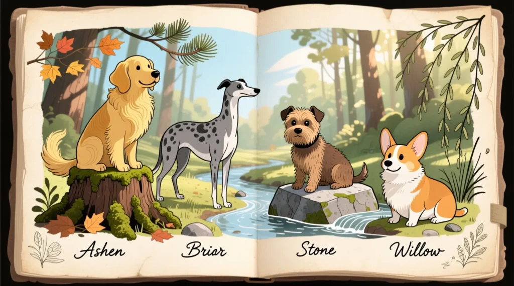 Nature-Inspired Nicknames for Dogs