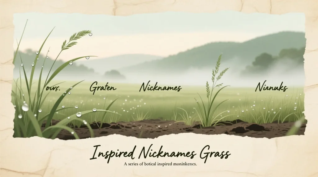 Nature-Inspired Nicknames for Grass