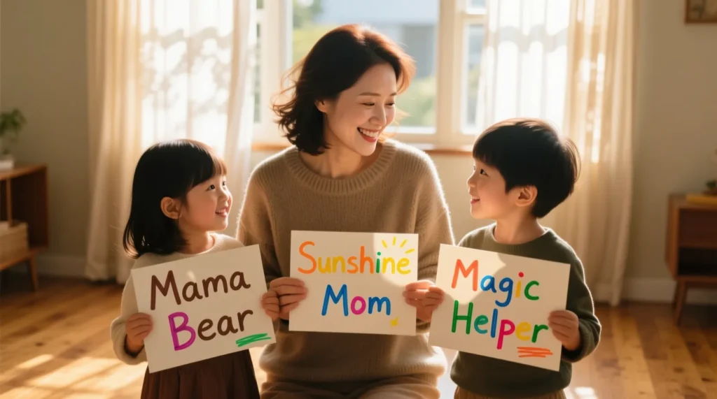 Nicknames from Kids to Mom