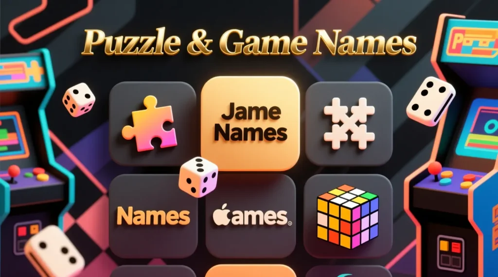 Puzzle & Game Names