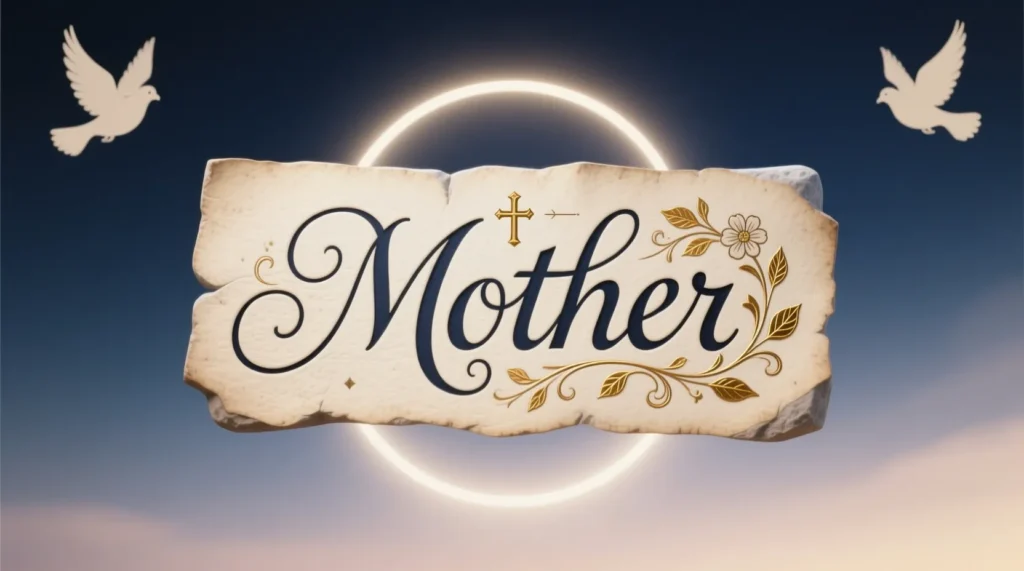 Religious Mom Name Tattoo Ideas