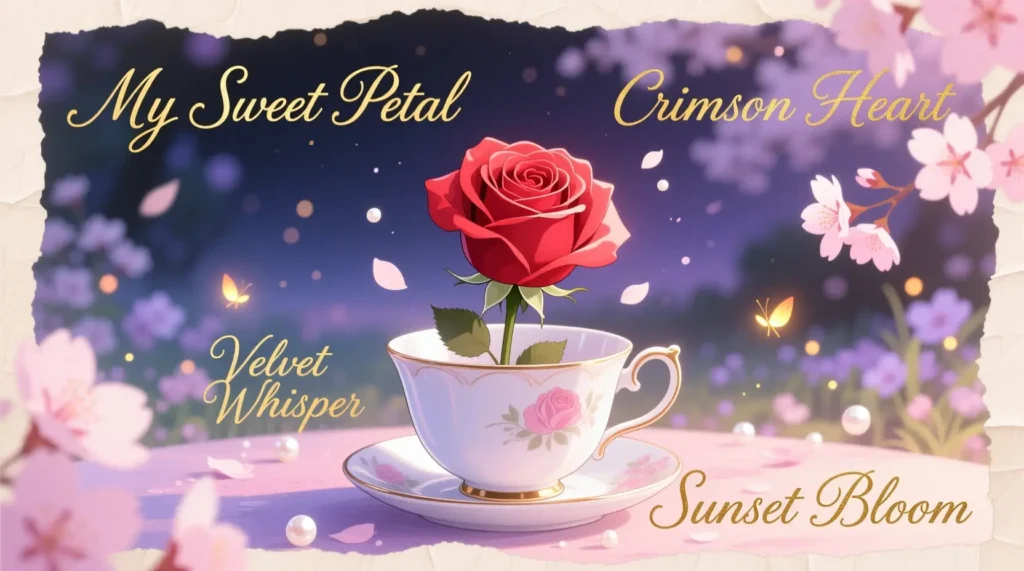 Romantic Rose Nicknames