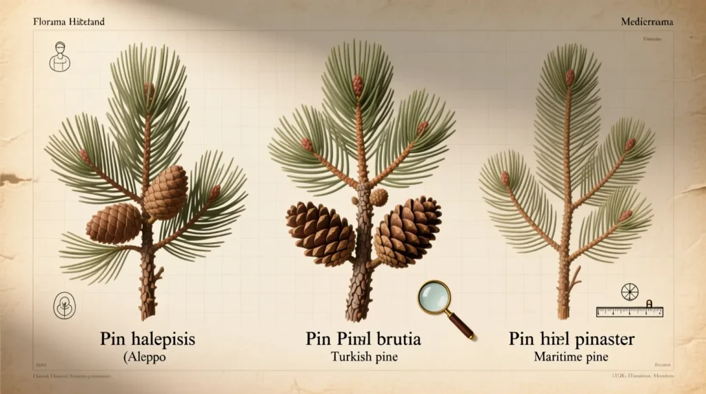 Scientific Names for Mediterranean Pine Trees