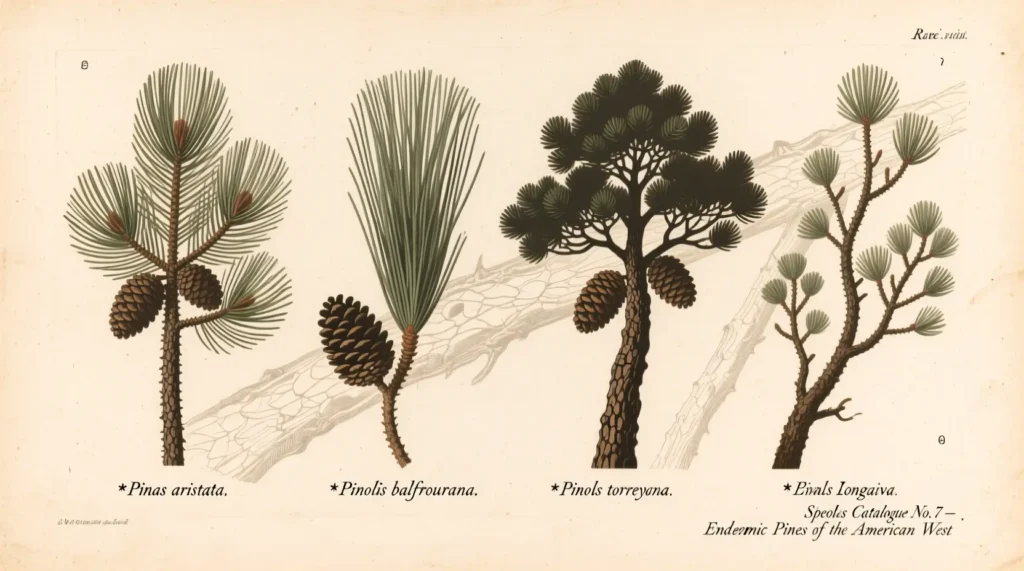 Scientific Names for Rare Pine Trees