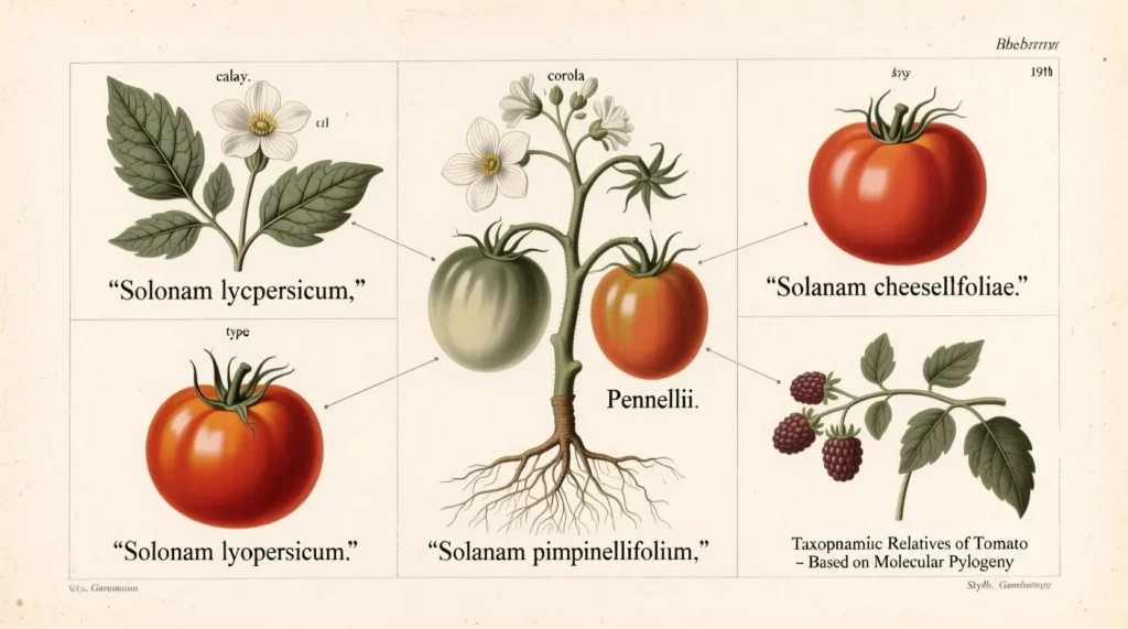 Scientific Names for Tomato Relatives