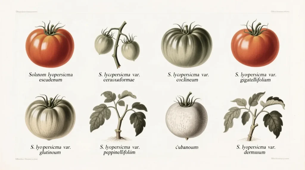 Scientific Names for Tomato Varieties