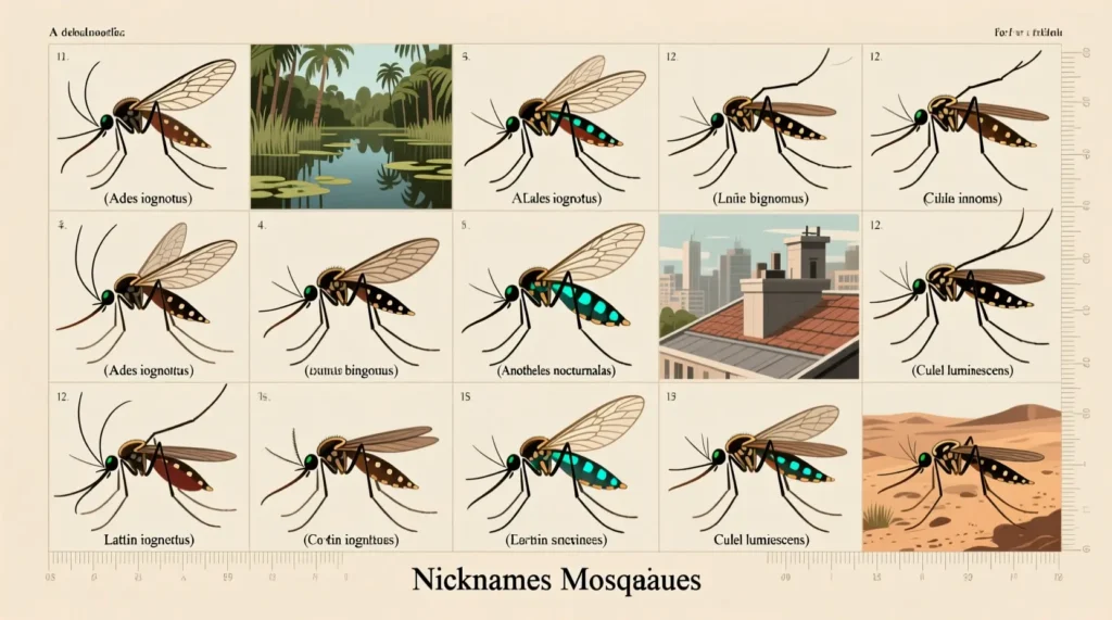 Scientific-Style Nicknames for Mosquitoes