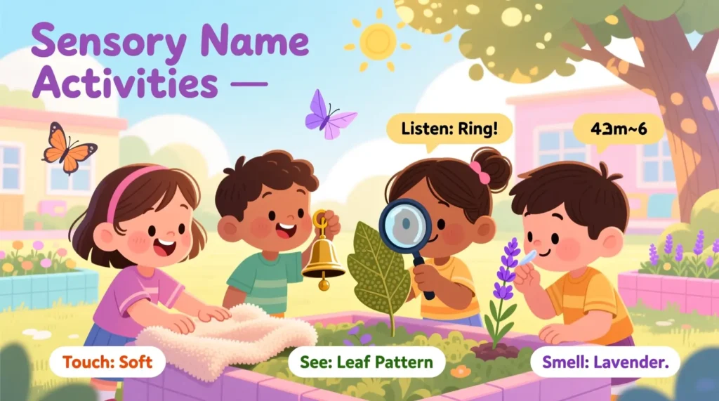 Sensory Name Activities