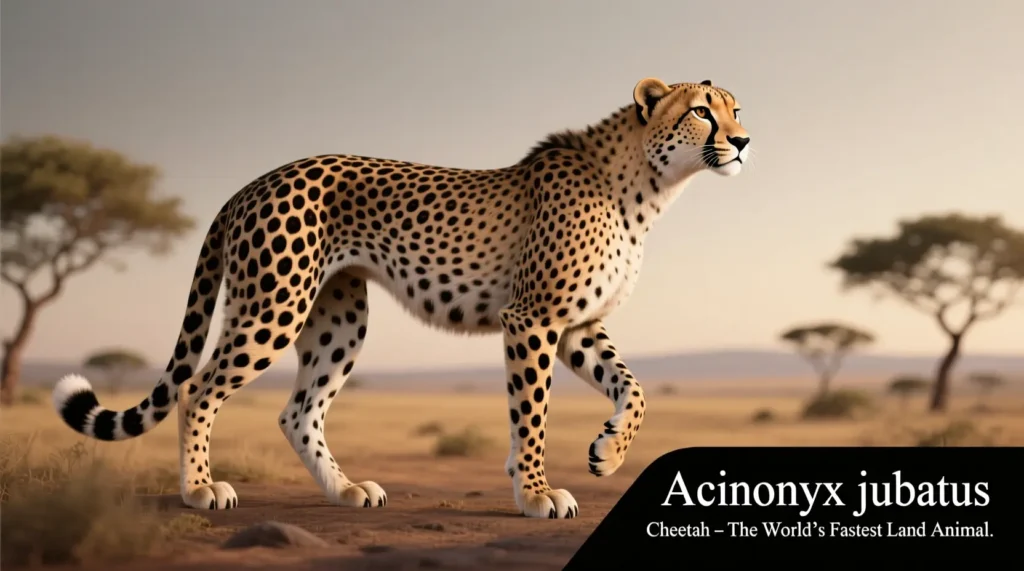Speed-Inspired Scientific Style Names of Cheetah