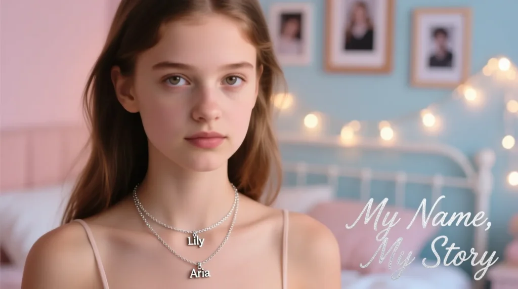 Teen Girl Name Necklaces