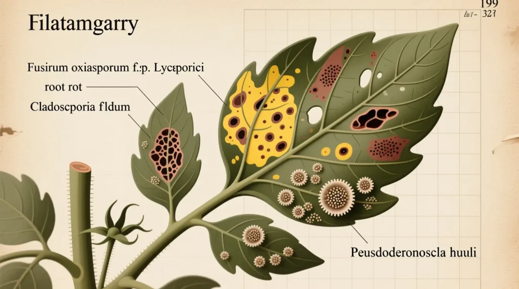 Tomato Disease-Related Scientific Names