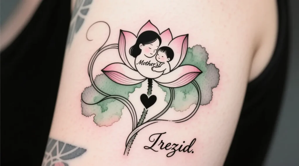 Unique & Rare Kids Name Tattoo Ideas