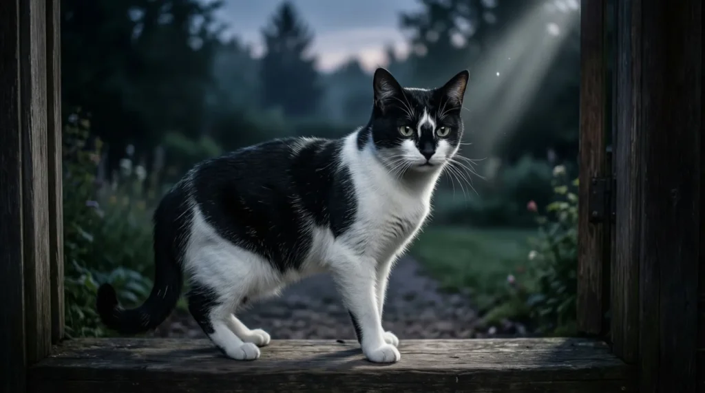 Nature-Inspired Black and White Cat Names