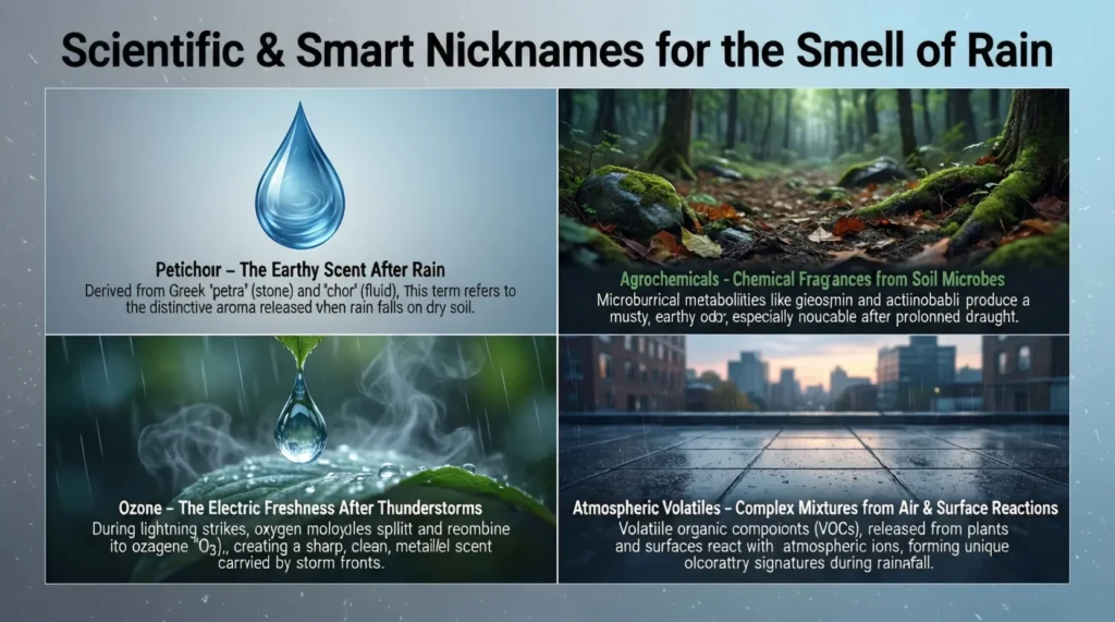 Scientific & Smart Nicknames for the Smell of Rain
