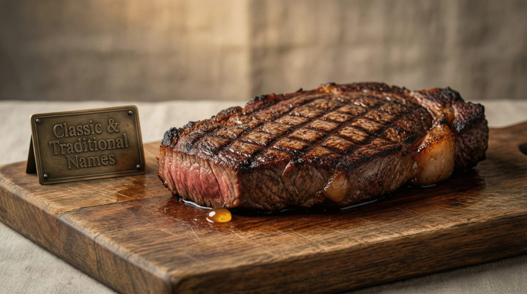 Classic and Traditional Names for Flat Iron Steak