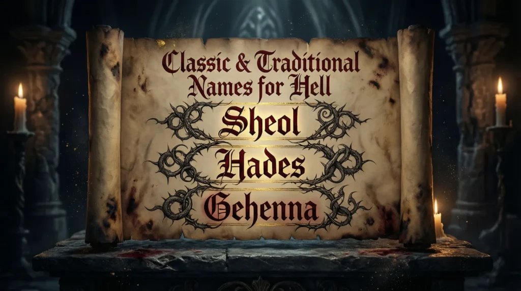 Classic & Traditional Names for Hell