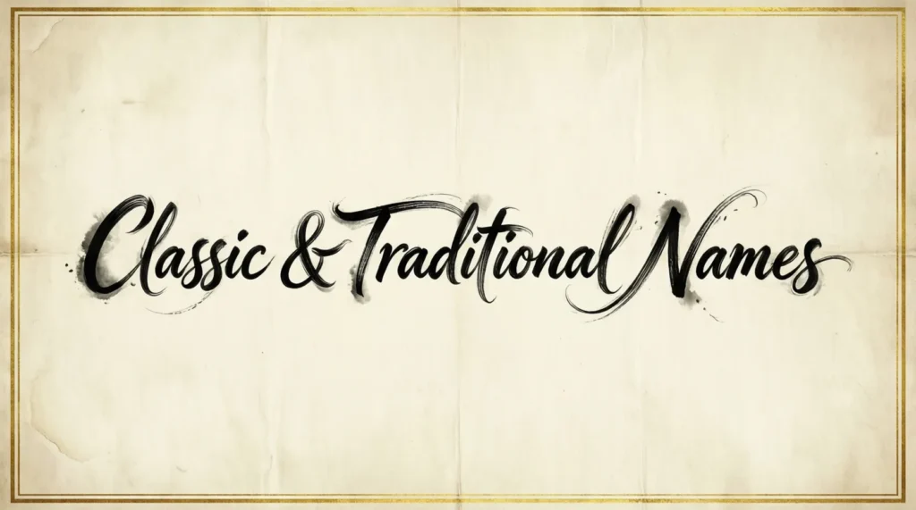 Classic & Traditional Names Pancake