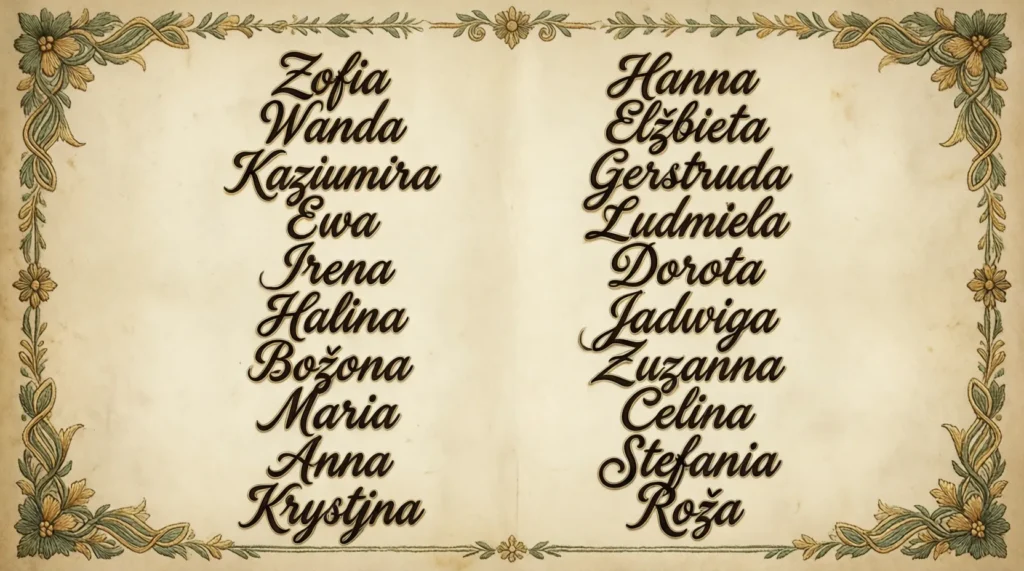 Classic & Traditional Polish Names for Grandma